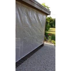 Gewapende Folie 170 G/m² - 200 × 300 Cm -Buiten Tuin Verpleging afschermfolie met bevestigingsringen 1533807613 3 600