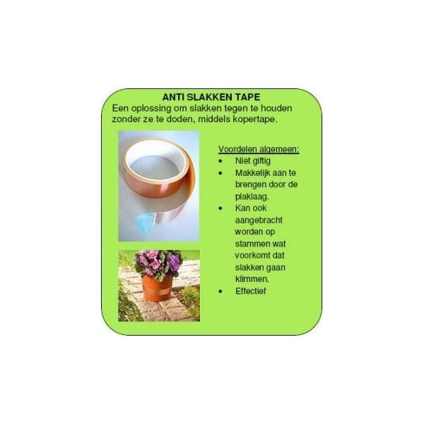 Anti-slakken Kopertape 4 M 6 Anti-slakken Kopertape 4 M - Afbeelding 4