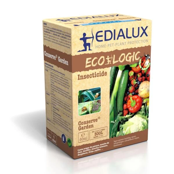 EDIALUX Ecologisch Insecticide Groenten, Fruit En Sierplanten 60 Ml 3 EDIALUX Ecologisch Insecticide Groenten, Fruit En Sierplanten 60 Ml