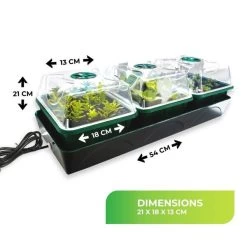 Elektrische Vensterbankkas Met Waterreservoir -Buiten Tuin Verpleging elektrische kweekset 1674116048 4 600