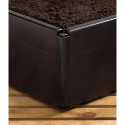 Groeibed Vierkant Kunststof - 97,5 × 97,5 × 25 Cm -Buiten Tuin Verpleging groeibed 975 x 975 x 25 cm 1490036364 1 600