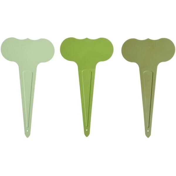 ESSCHERT DESIGN Plantenstekers In Groentinten - Set Van 6 Stuks 3 ESSCHERT DESIGN Plantenstekers In Groentinten - Set Van 6 Stuks