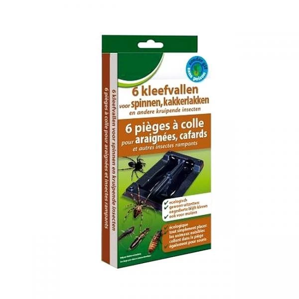 BSI Kleefvallen Voor Ongedierte - Set Van 6 Stuks 3 BSI Kleefvallen Voor Ongedierte - Set Van 6 Stuks