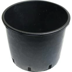 Kweekkuip Zwart 10 Liter - 26 Cm