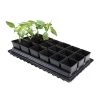 Tray Met 18 Vierkante 9 Cm Potten Met Bewatering -Buiten Tuin Verpleging kweektray 18 potten vierkant 1547041397 1 600