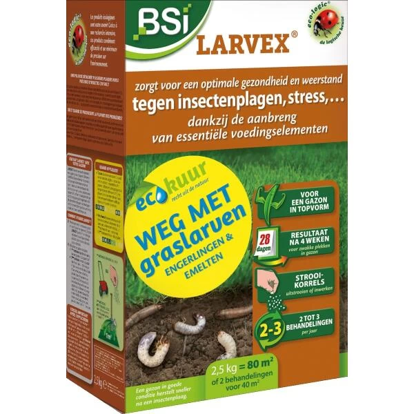 BSI Korrels Tegen Graslarven, Engerlingen, Emelten,...2,5 Kg 3 BSI Korrels Tegen Graslarven, Engerlingen, Emelten,...2,5 Kg