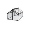 Vitavia Gaia Jumbo Miniserre Aluminium Zwart - 83 × 119 Cm - 0,99 M² -Buiten Tuin Verpleging miniserre gaia jumbo gehard glas 1660739251 1 600
