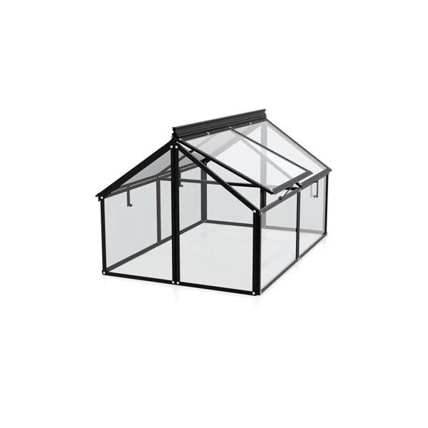 Vitavia Gaia Jumbo Miniserre Aluminium Zwart - 83 × 119 Cm - 0,99 M² 3 Vitavia Gaia Jumbo Miniserre Aluminium Zwart - 83 × 119 Cm - 0,99 M²