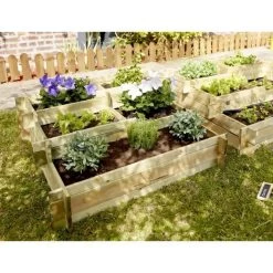 Moestuinbak Angelic Trapvorm - 187 Liter -Buiten Tuin Verpleging moestuinbak nikita trapvorm 1484068158 2 600