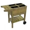 Moestuintafel Op Wielen 80 × 40 × 78,5 Cm -Buiten Tuin Verpleging moestuintafel op wielen 120 x 60 x 90 cm 1484057590 1 600