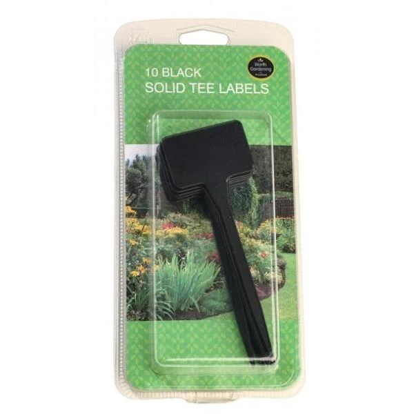 Plantenbordjes Zwart Kunststof - 14 Cm - Set Van 10 Stuks 3 Plantenbordjes Zwart Kunststof - 14 Cm - Set Van 10 Stuks