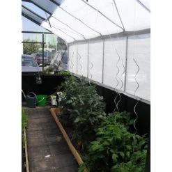 Schaduwdoek Wit 5 × 1,8 M -Buiten Tuin Verpleging schaduwdoek wit 5 x 18m 1484053067 5 600