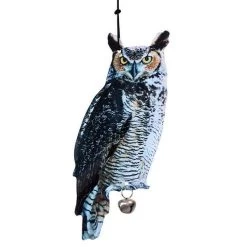 ESSCHERT DESIGN Vogelverschrikker Oehoe Met Belletje