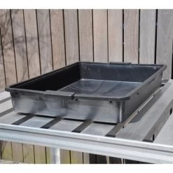 Zaaibak Zwart 57 × 42 × 8 Cm